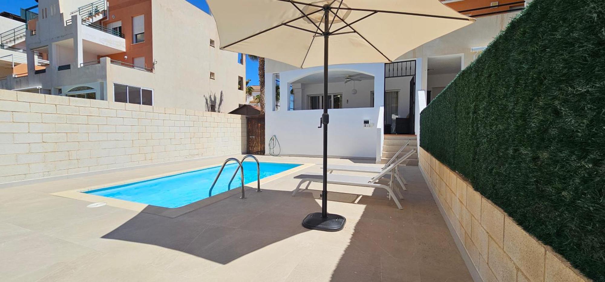 Homes Of Spain, Apartamentos Paraiso Vera Playa, Fatu Hiva, Bajo A Con Piscina Privada En Jardin Privado, Primera Linea De Playa, Wifi Eksteriør bilde