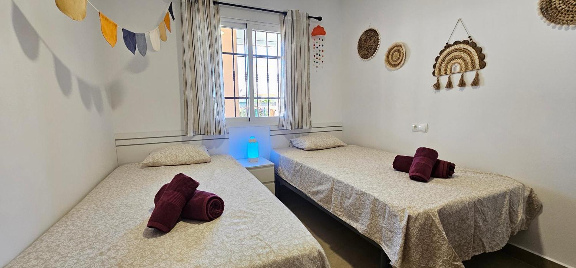 Homes Of Spain, Apartamentos Paraiso Vera Playa, Fatu Hiva, Bajo A Con Piscina Privada En Jardin Privado, Primera Linea De Playa, Wifi Eksteriør bilde