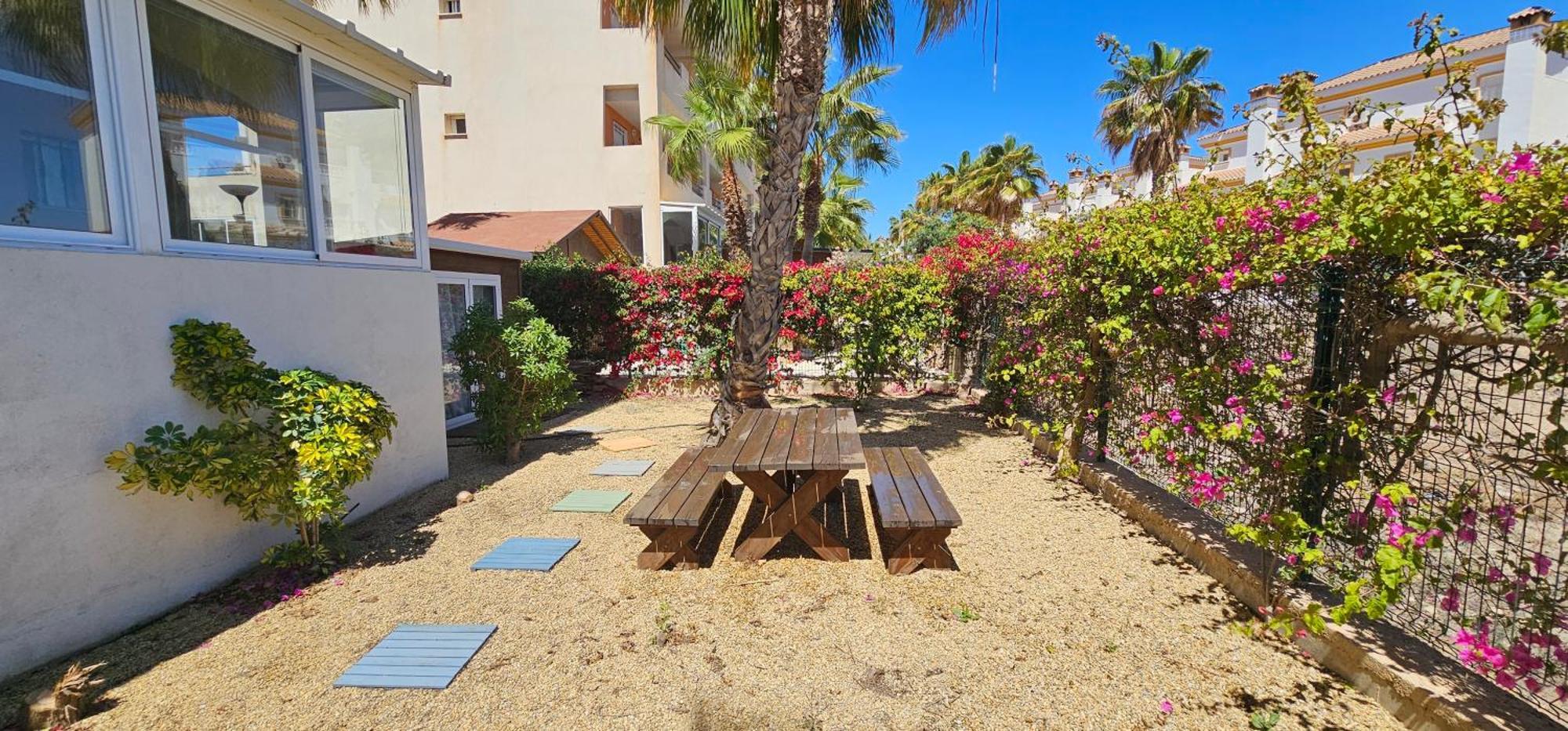 Homes Of Spain, Apartamentos Paraiso Vera Playa, Fatu Hiva, Bajo A Con Piscina Privada En Jardin Privado, Primera Linea De Playa, Wifi Eksteriør bilde